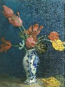 Carl Larsson tulpaner i vas USA oil painting reproduction